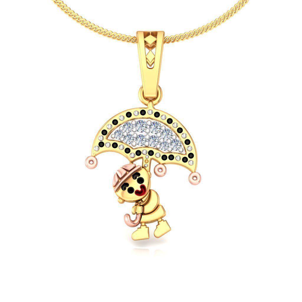 CHARM PENDANT 3D print model_1