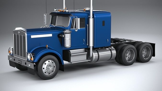 Generic American Truck USA 1980 3D model