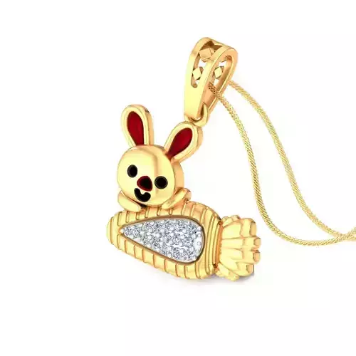 RABBIT CHARM PENDANT