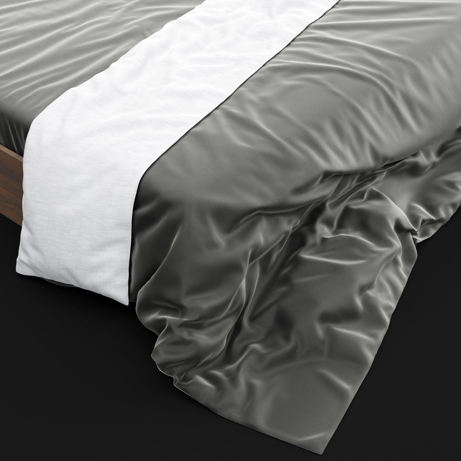 Bed Sheets Pack 01 3D model_29