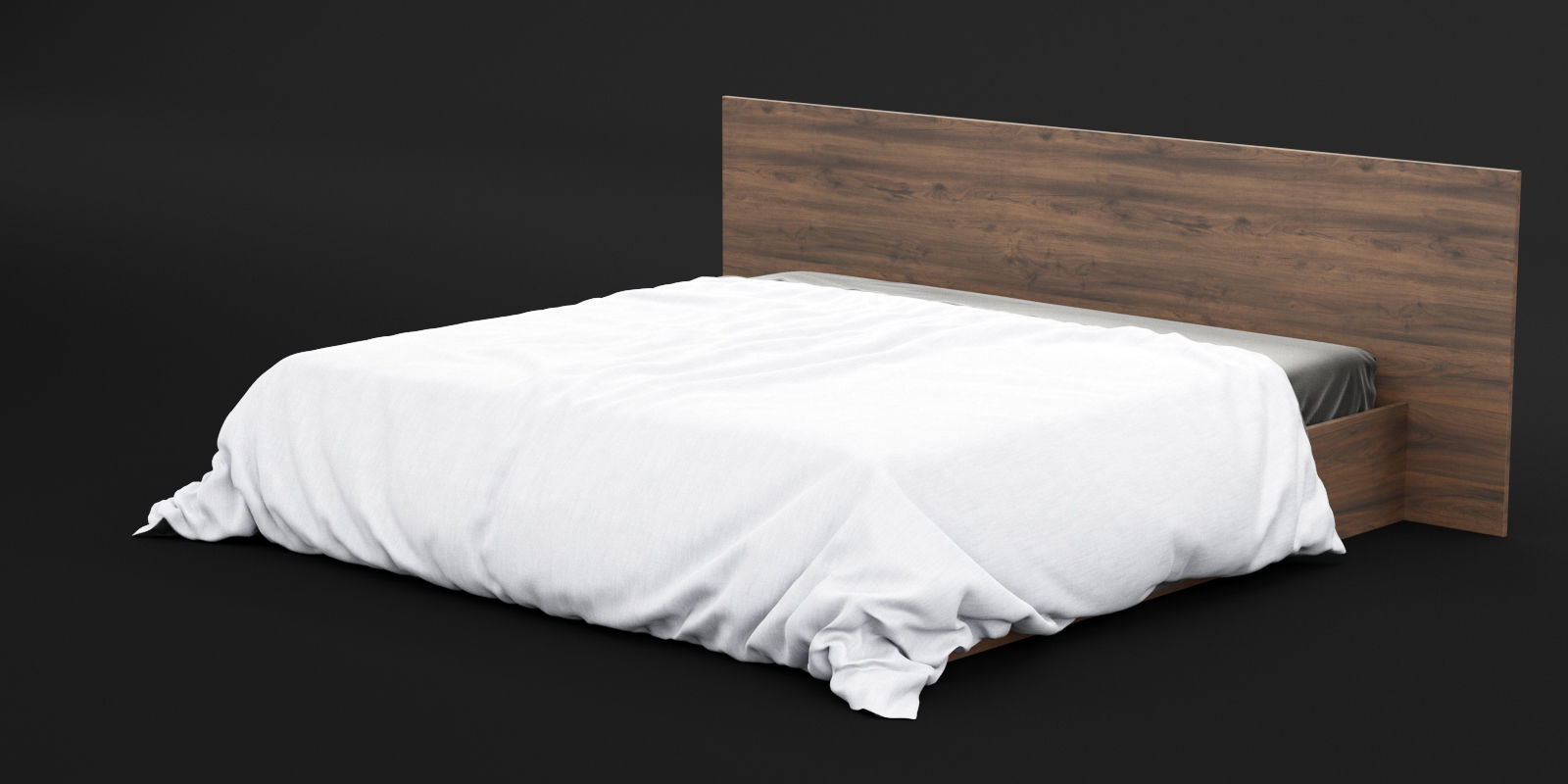 Bed Sheets Pack 01 3D model_2