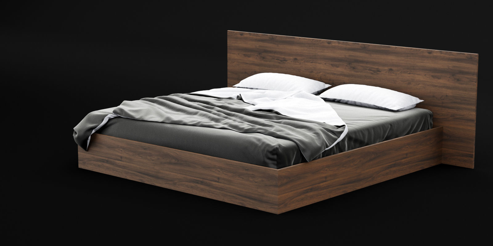 Bed Sheets Pack 01 3D model_22