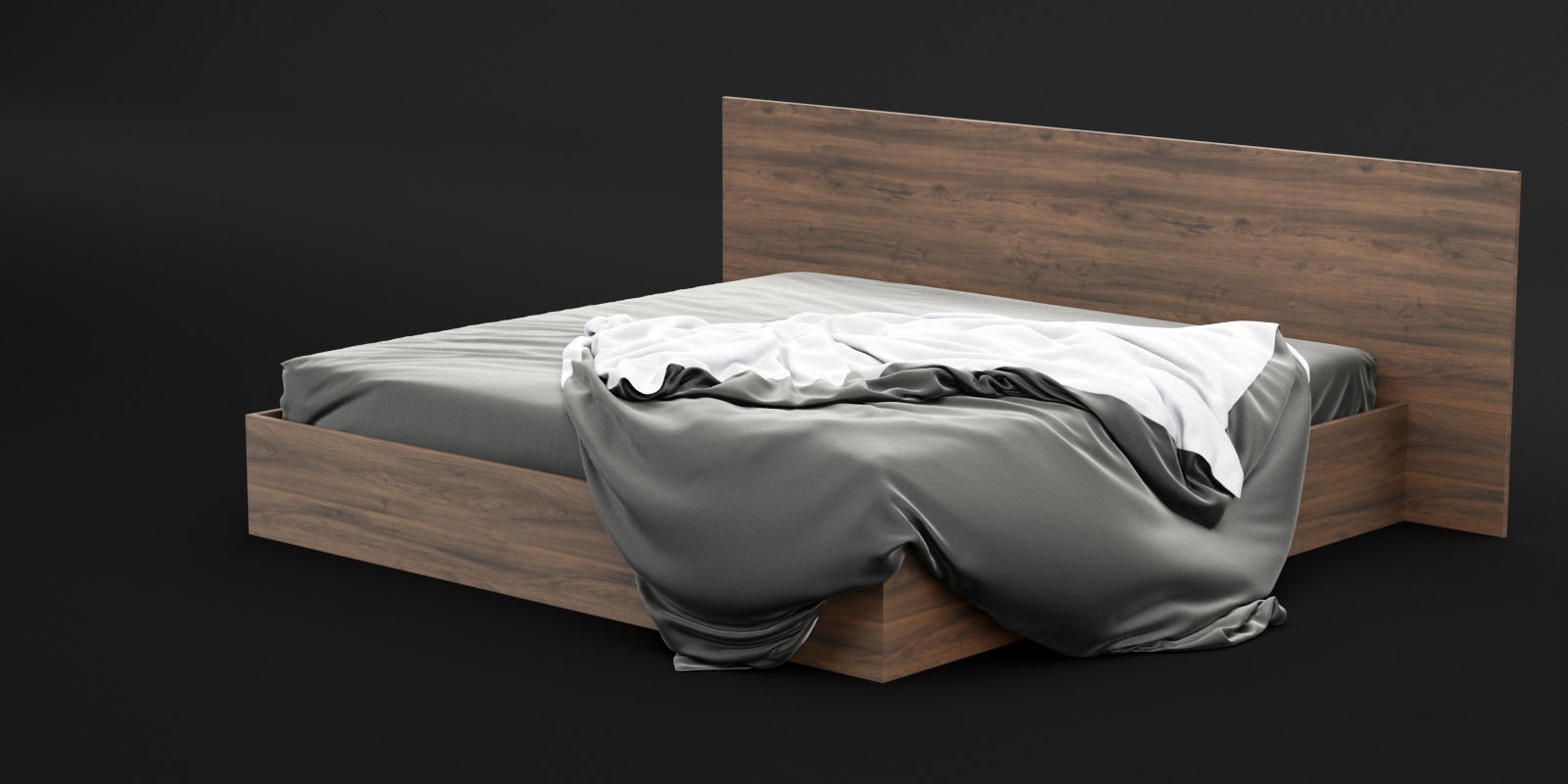 Bed Sheets Pack 01 3D model_10