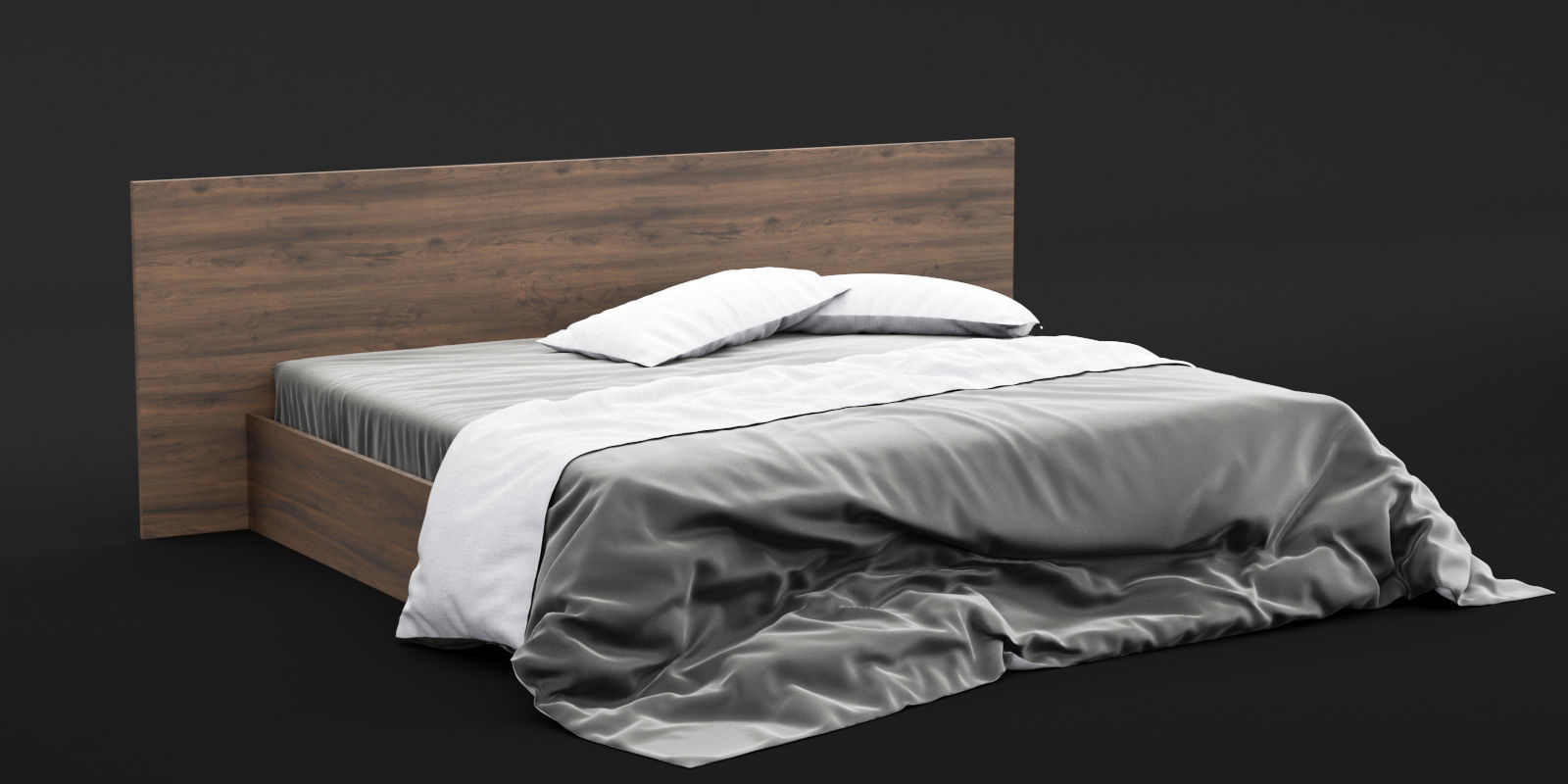 Bed Sheets Pack 01 3D model_25