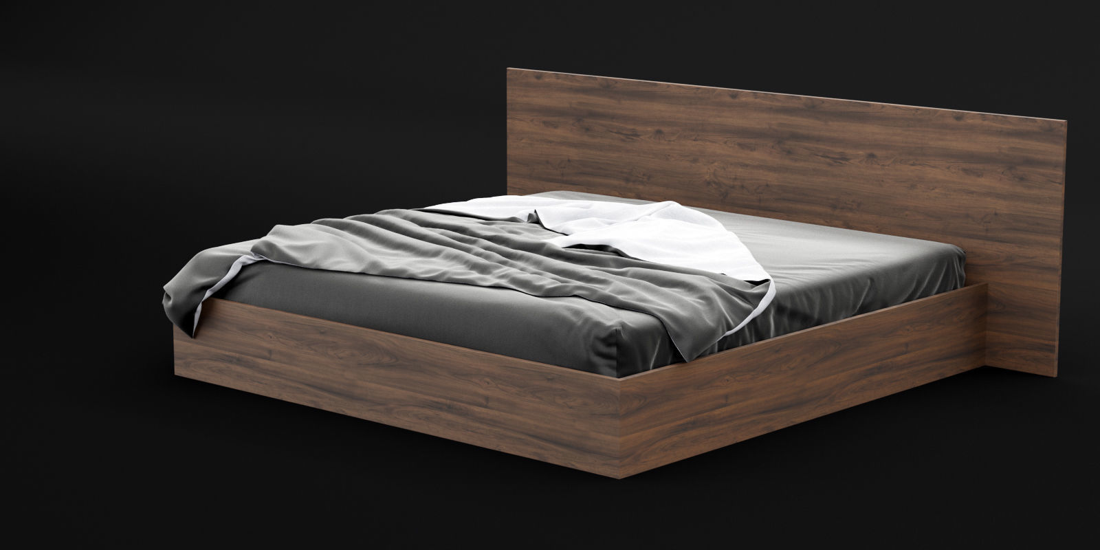 Bed Sheets Pack 01 3D model_8