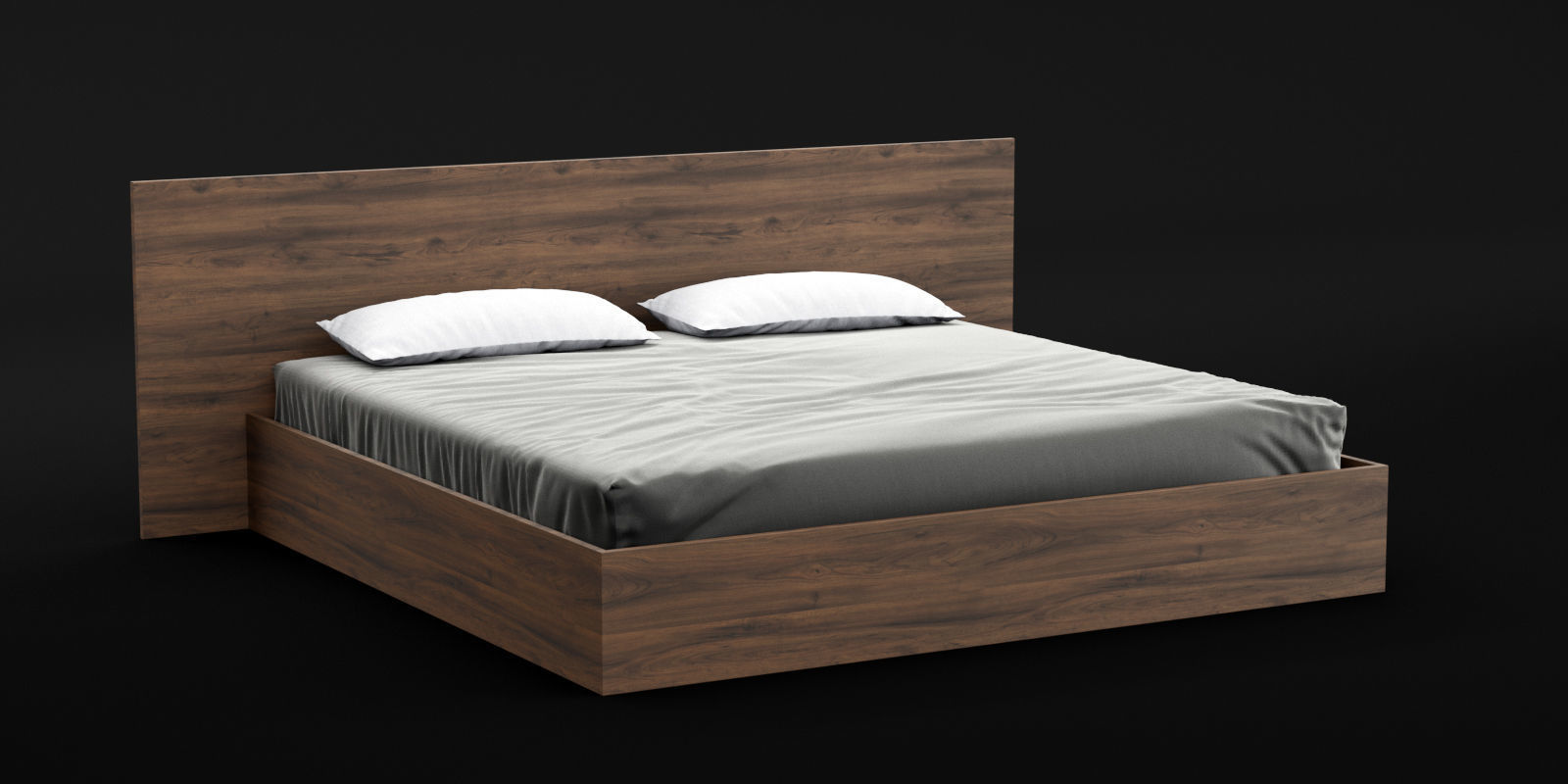 Bed Sheets Pack 01 3D model_19