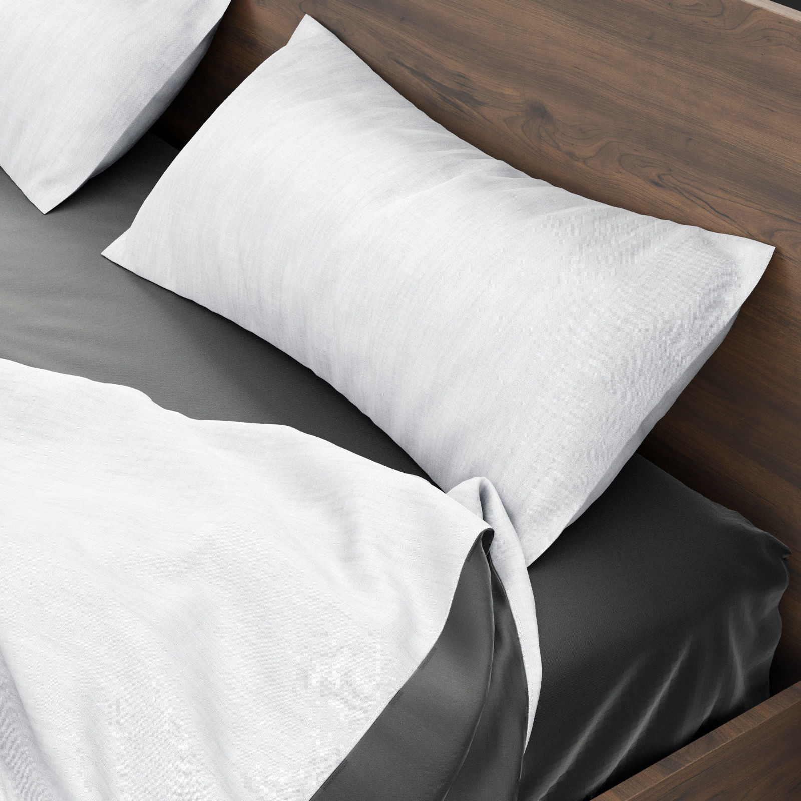 Bed Sheets Pack 01 3D model_27