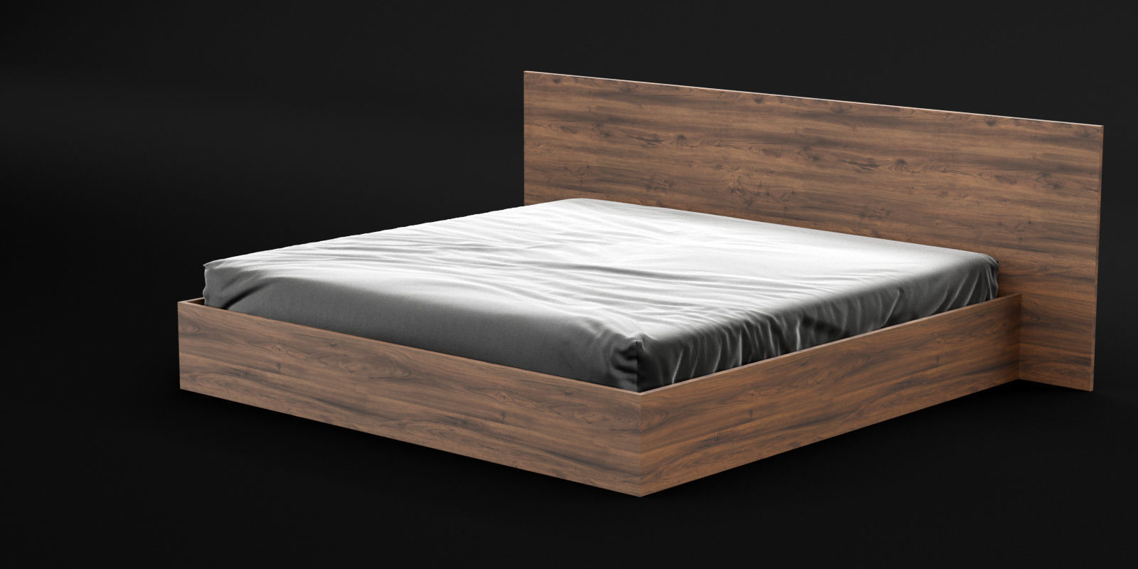 Bed Sheets Pack 01 3D model_12