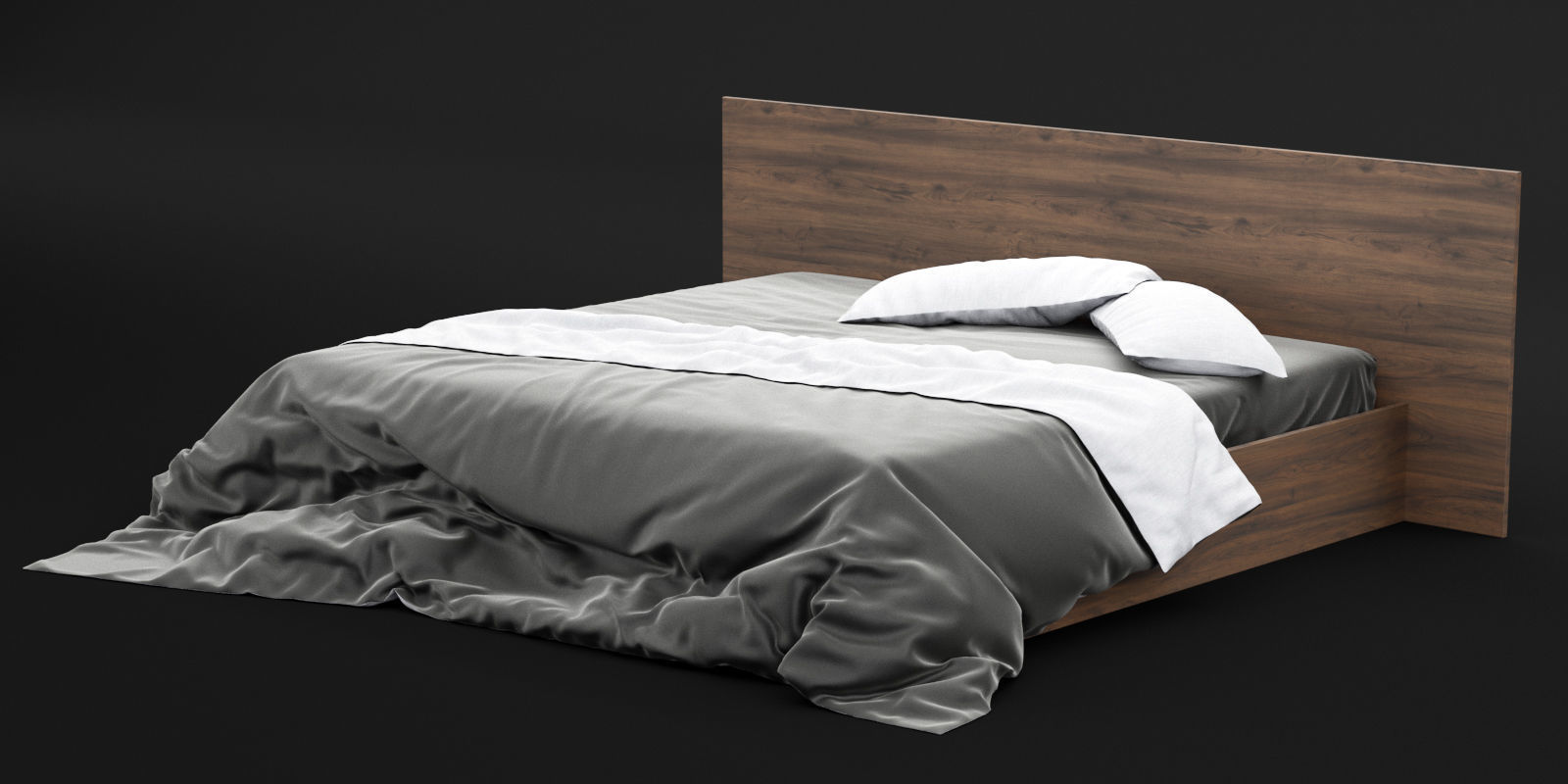 Bed Sheets Pack 01 3D model_26