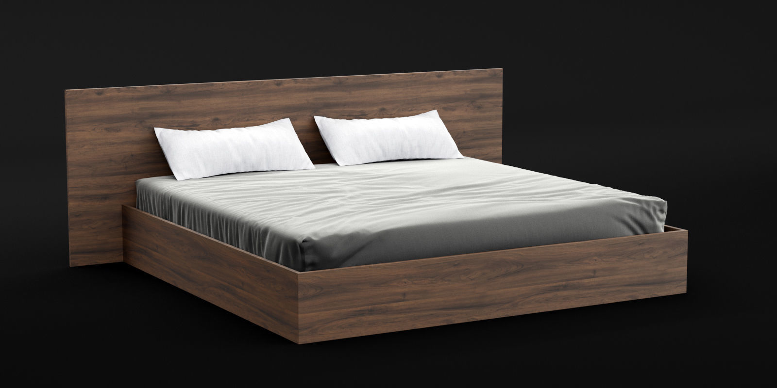 Bed Sheets Pack 01 3D model_15