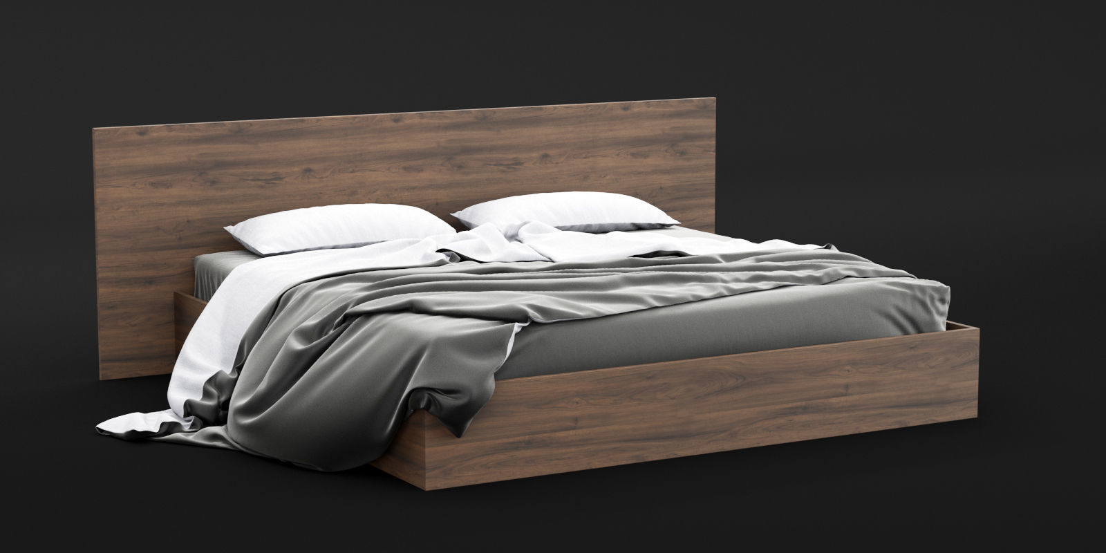 Bed Sheets Pack 01 3D model_21
