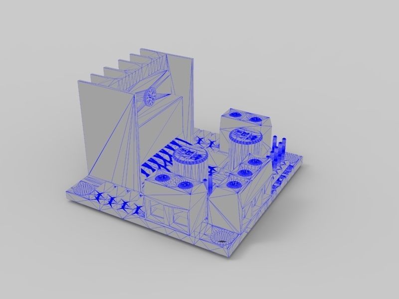 L298N Stepper Motor Driver 3D model_6
