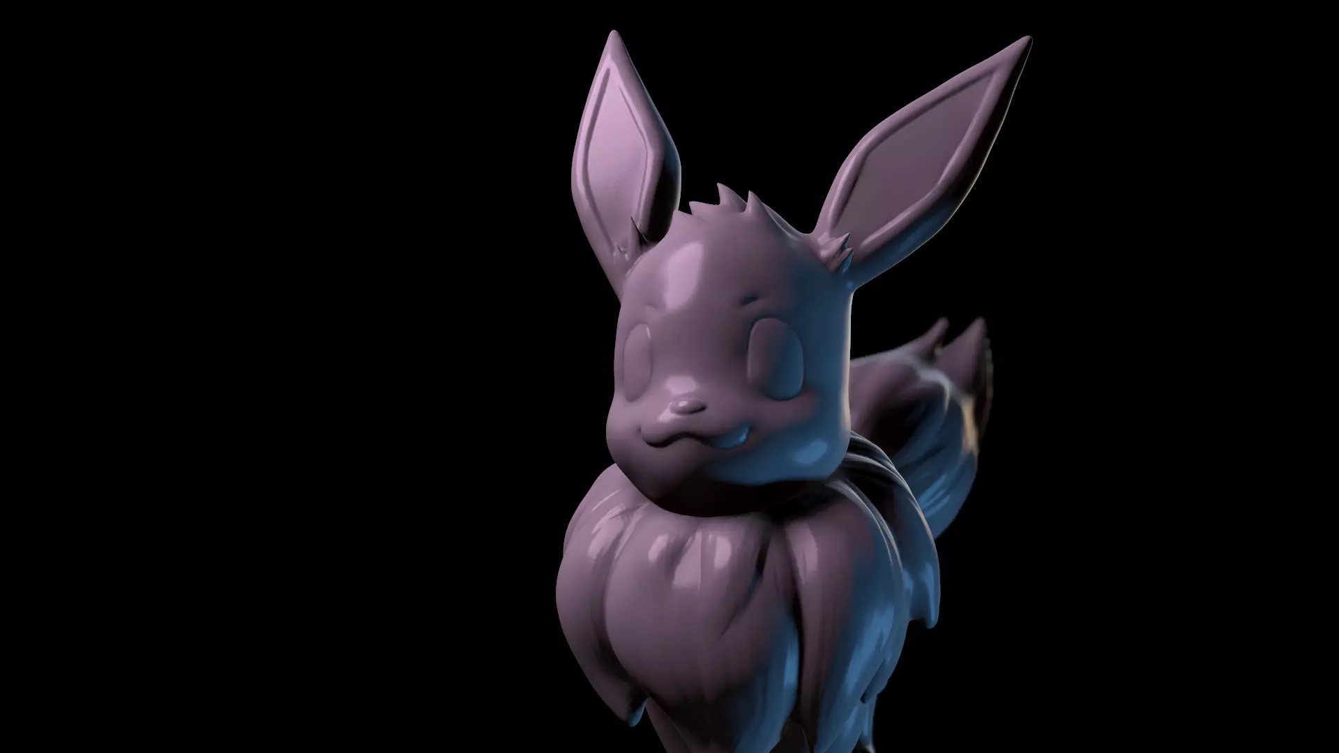 Evoli Eevee 3D print model_0