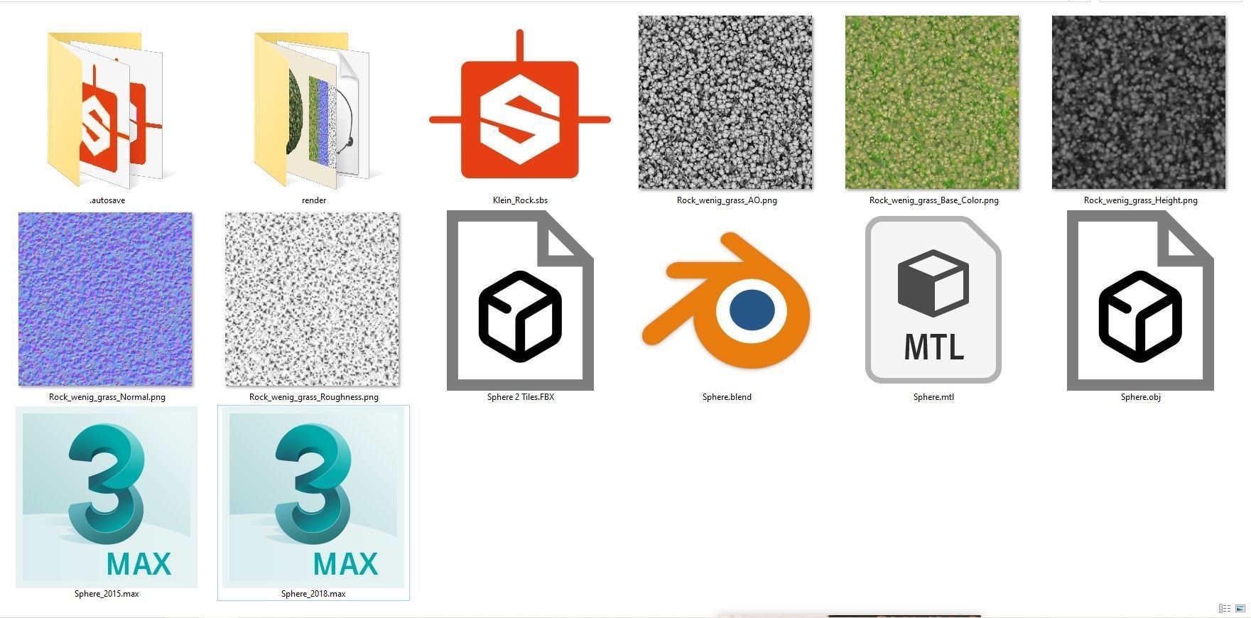 Gravel Small Stones Little Rocks Pebbles PBR seamless material  Texture_8