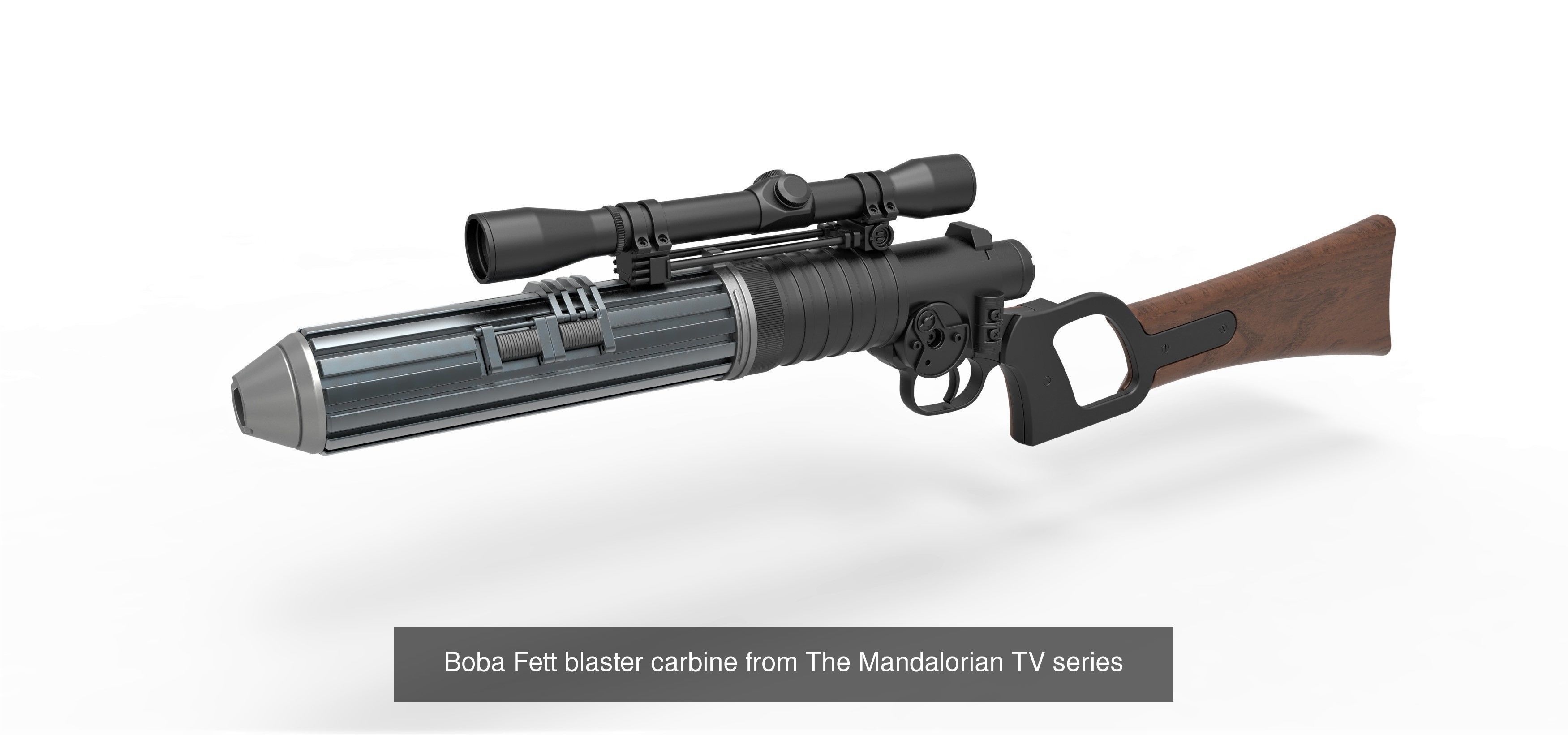 Boba Fett blaster carbines 3D Model Collection_7