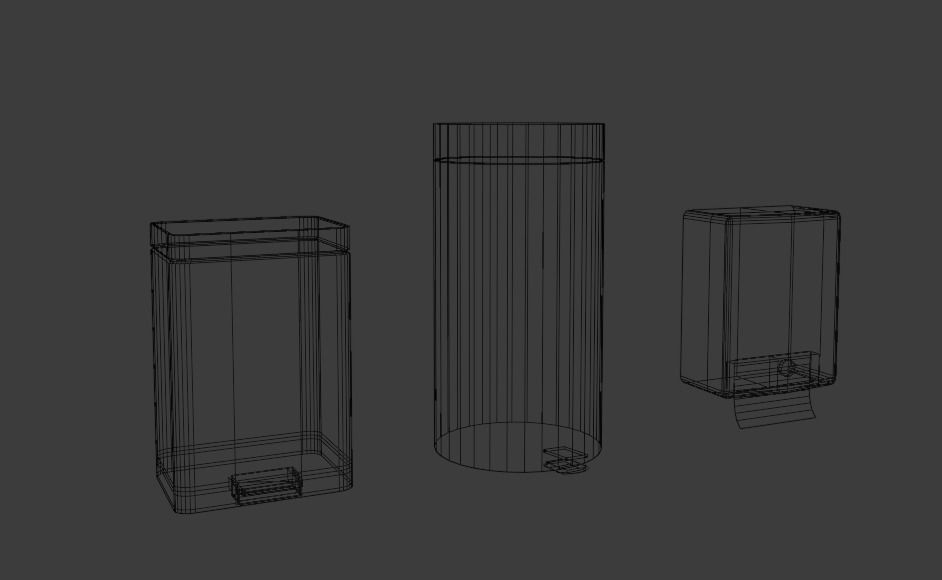 WC Stuffs Free low-poly 3D model_2