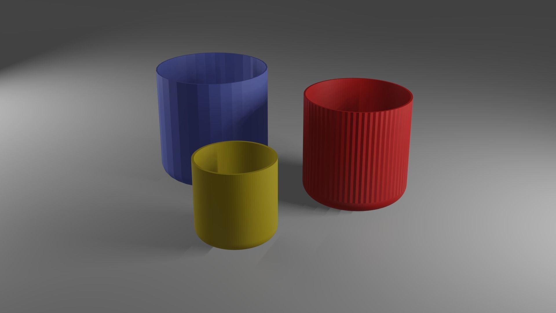 Succulent Nectareous Planters 3D print model_8