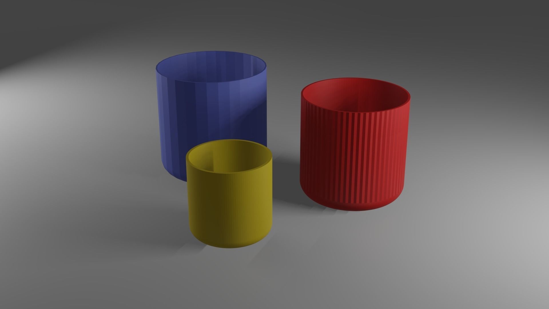 Succulent Nectareous Planters 3D print model_10