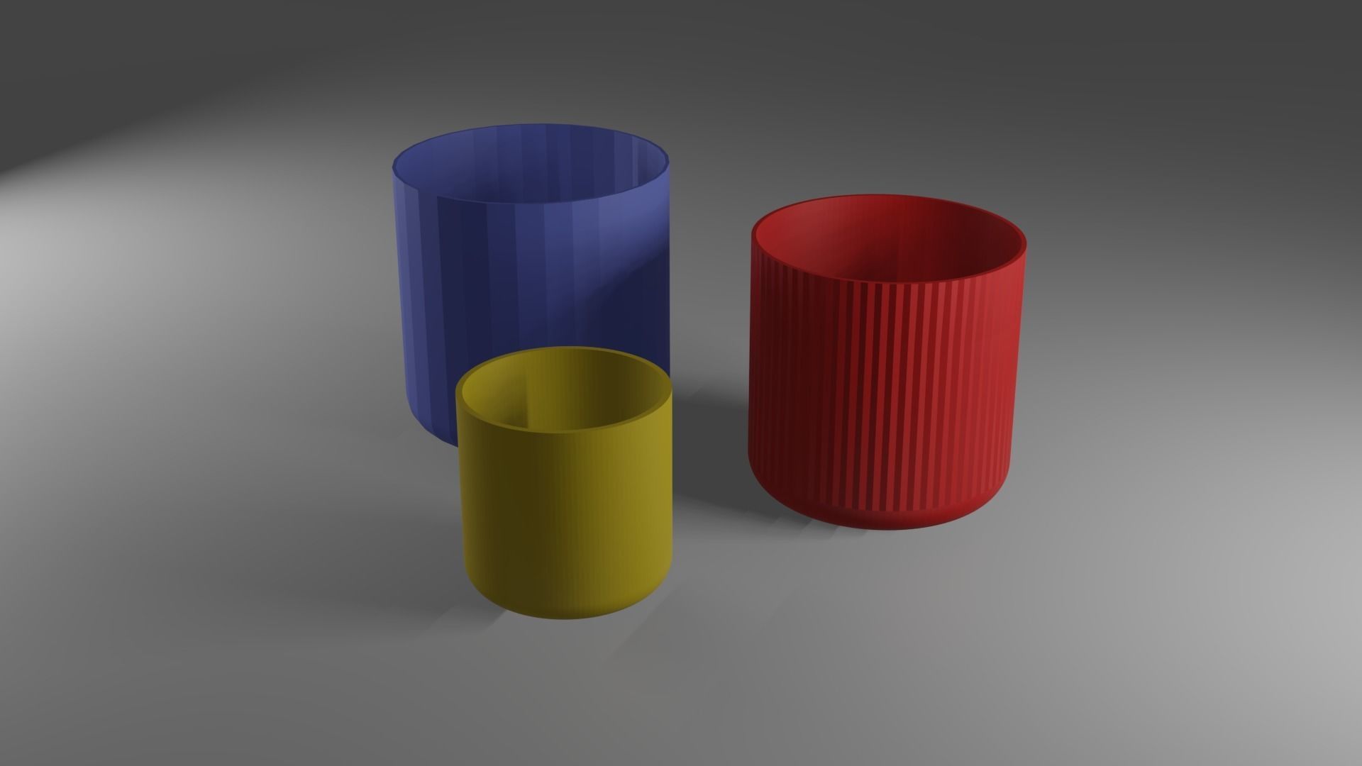 Succulent Nectareous Planters 3D print model_11