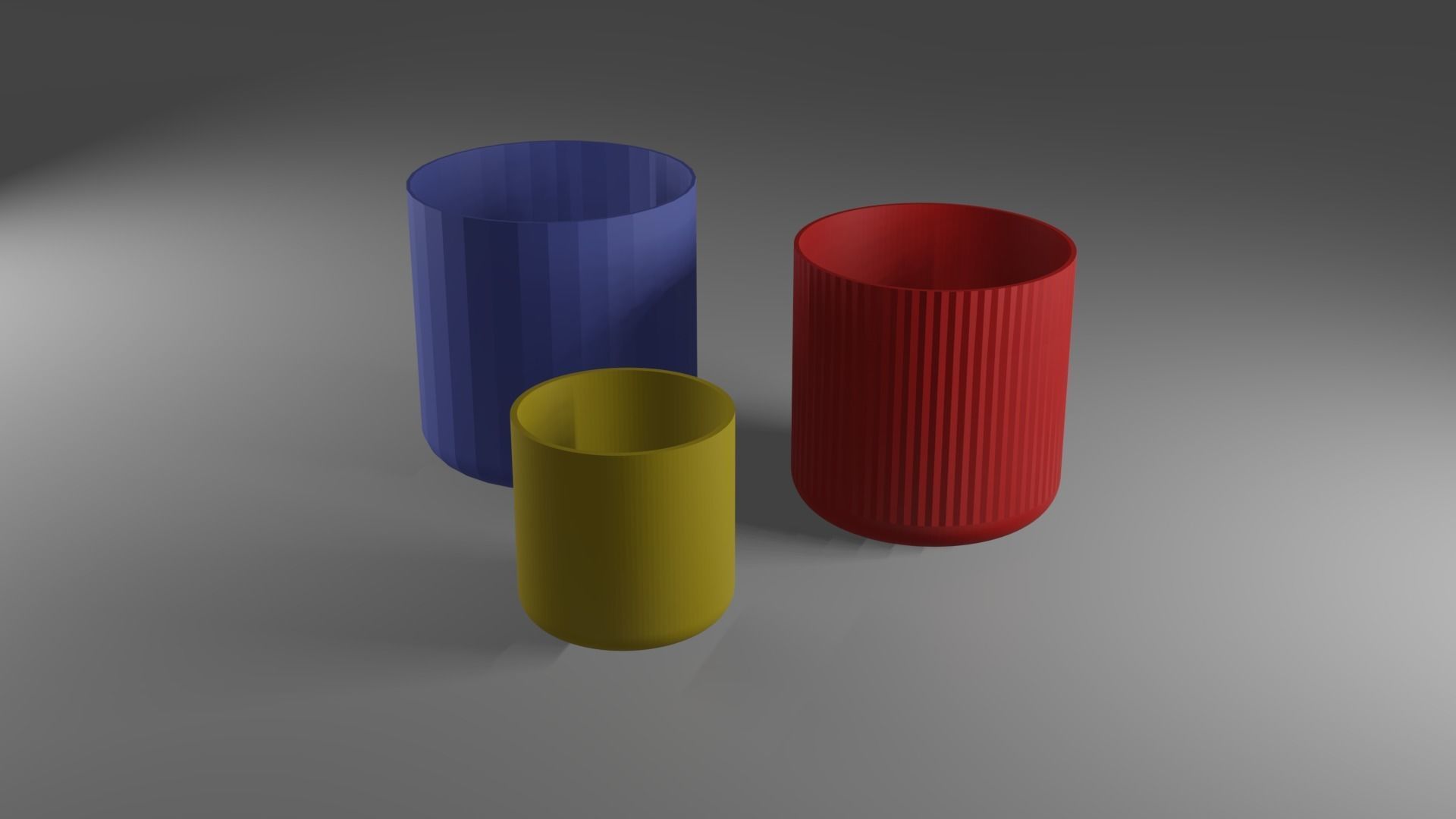 Succulent Nectareous Planters 3D print model_7