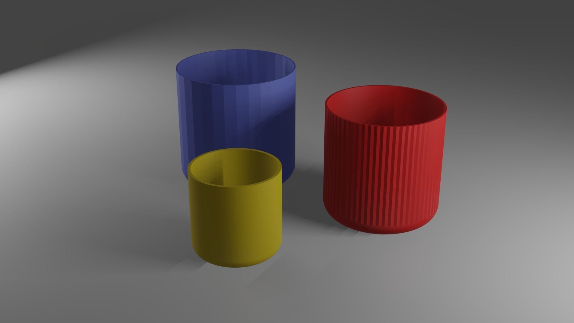 Succulent Nectareous Planters 3D print model_12