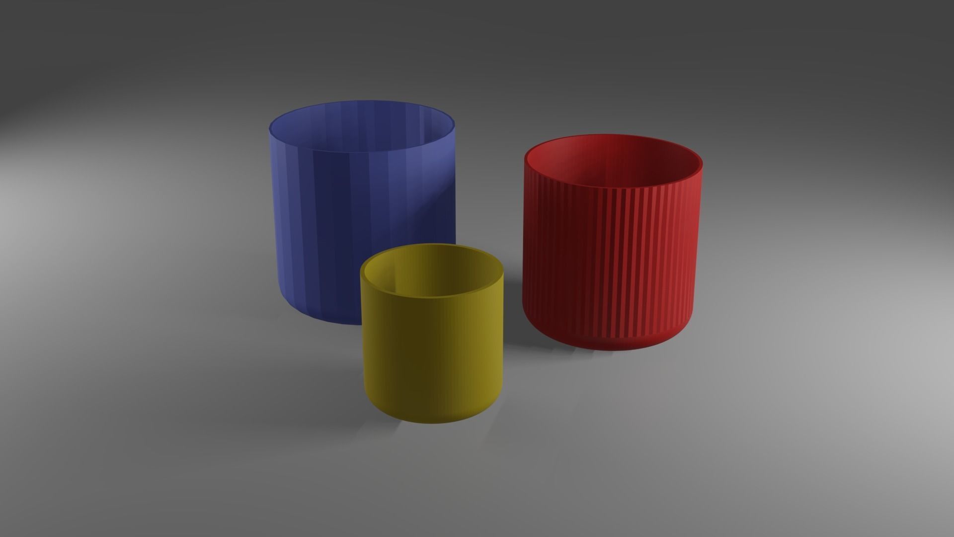 Succulent Nectareous Planters 3D print model_6