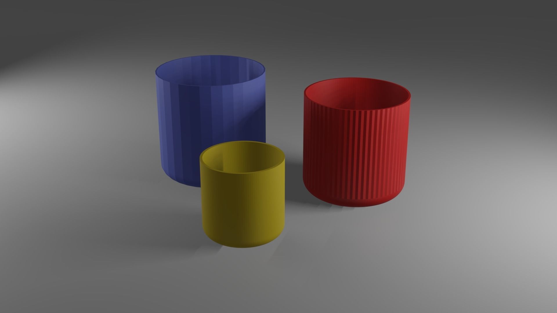 Succulent Nectareous Planters 3D print model_5