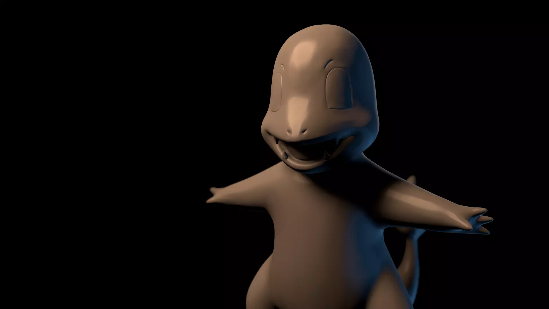 Charmander Salameche 3D print model_0