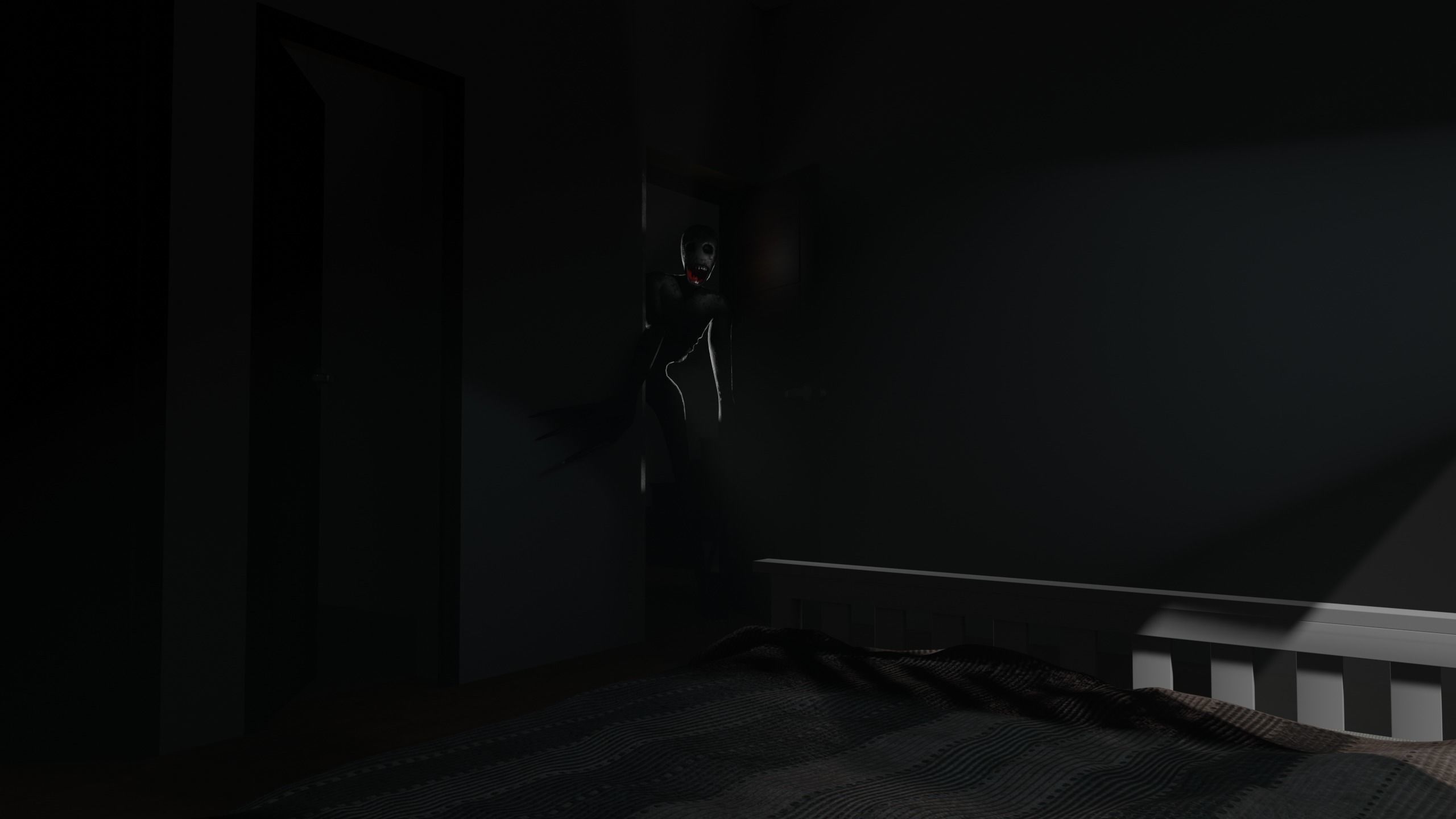 Lowpoly rigged monster Low-poly 3D model_1