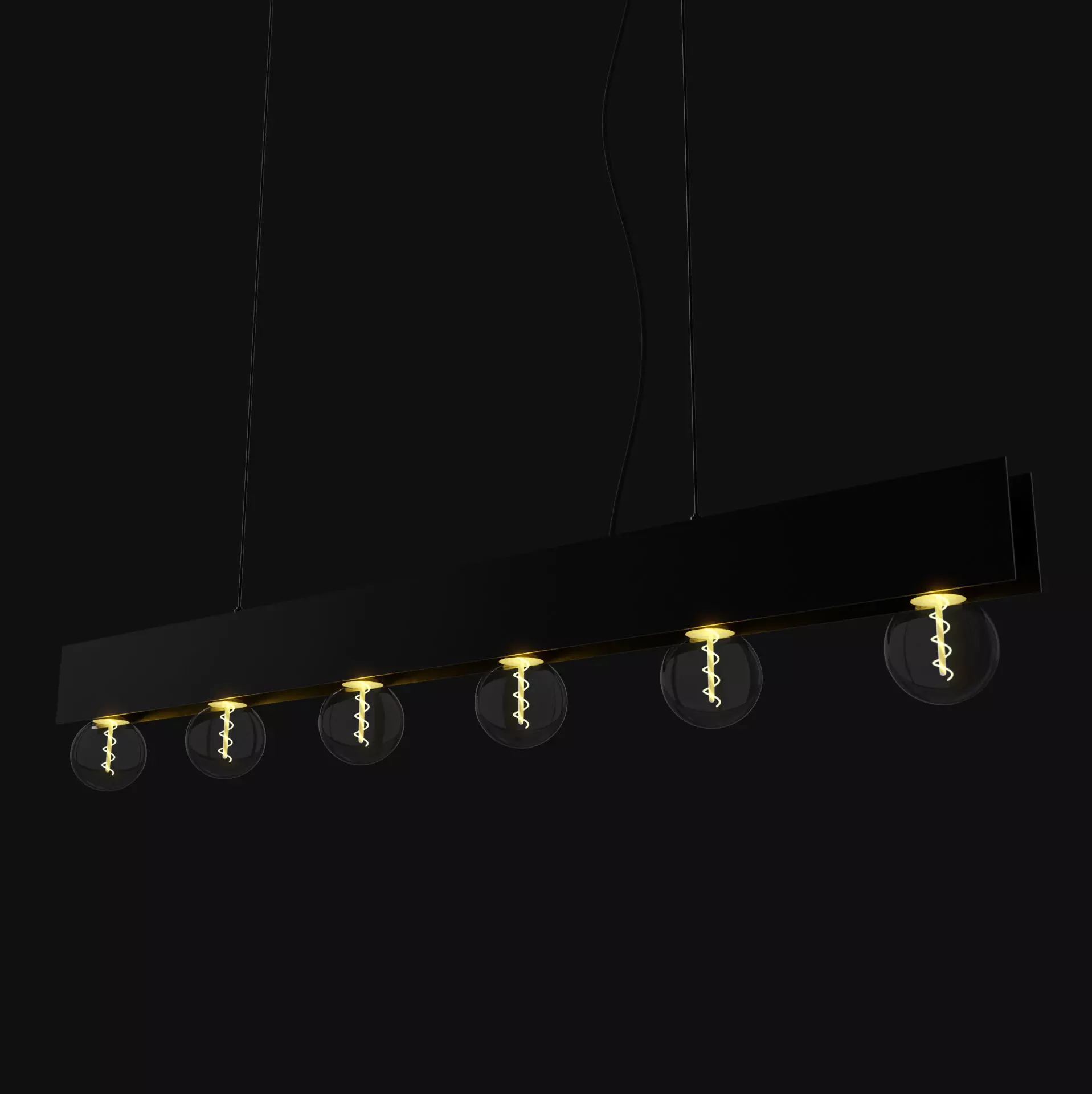 Modern Light 3D model_0