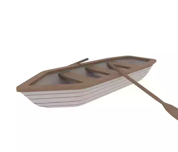 Rowboat canoe