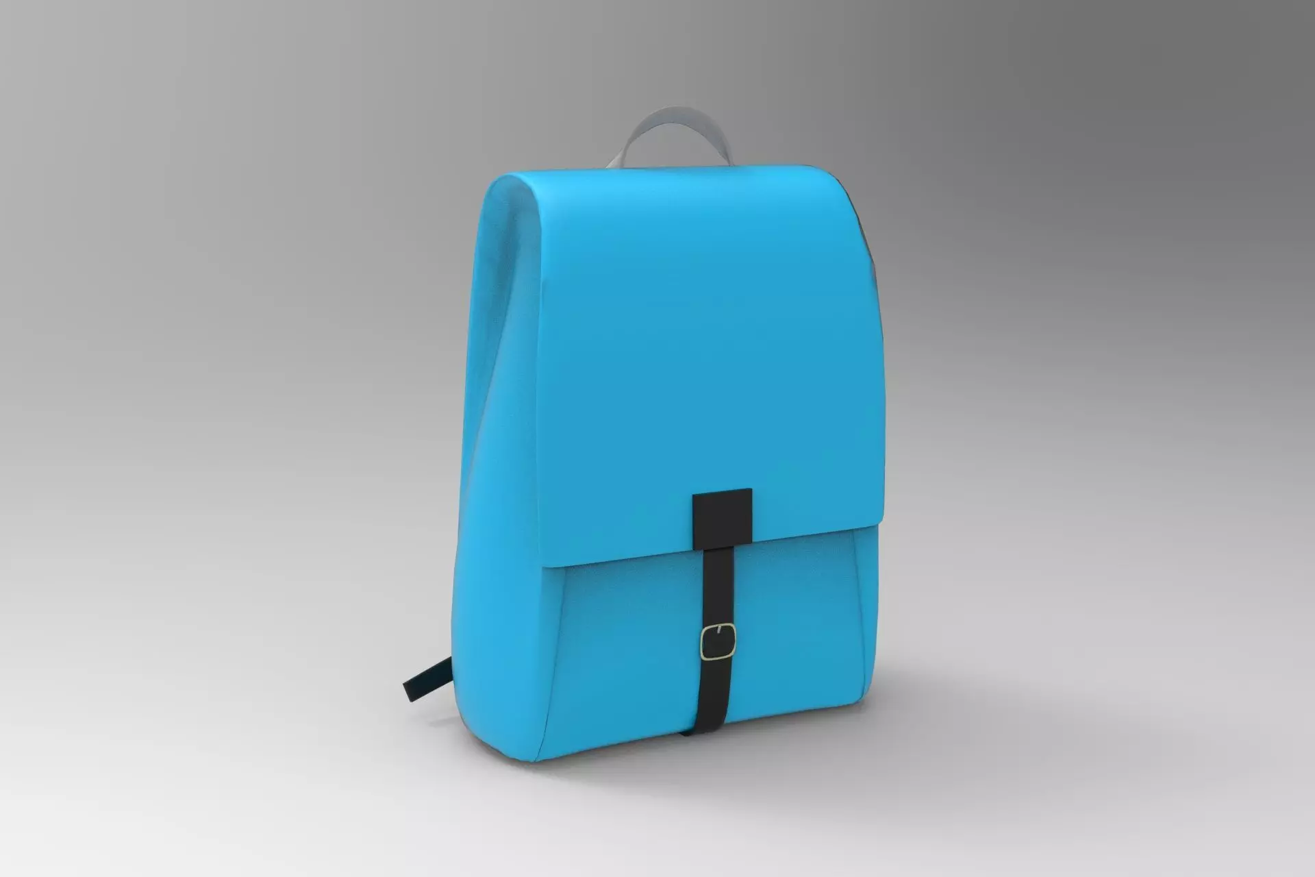Toni Backpack Low-poly 3D model_0