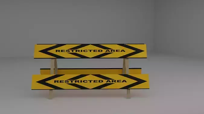 Yellow barrier