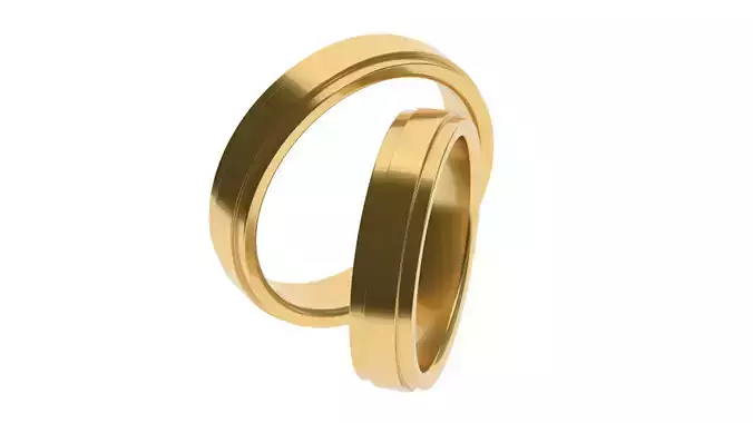 Simple Wedding band 25 65 SIZES