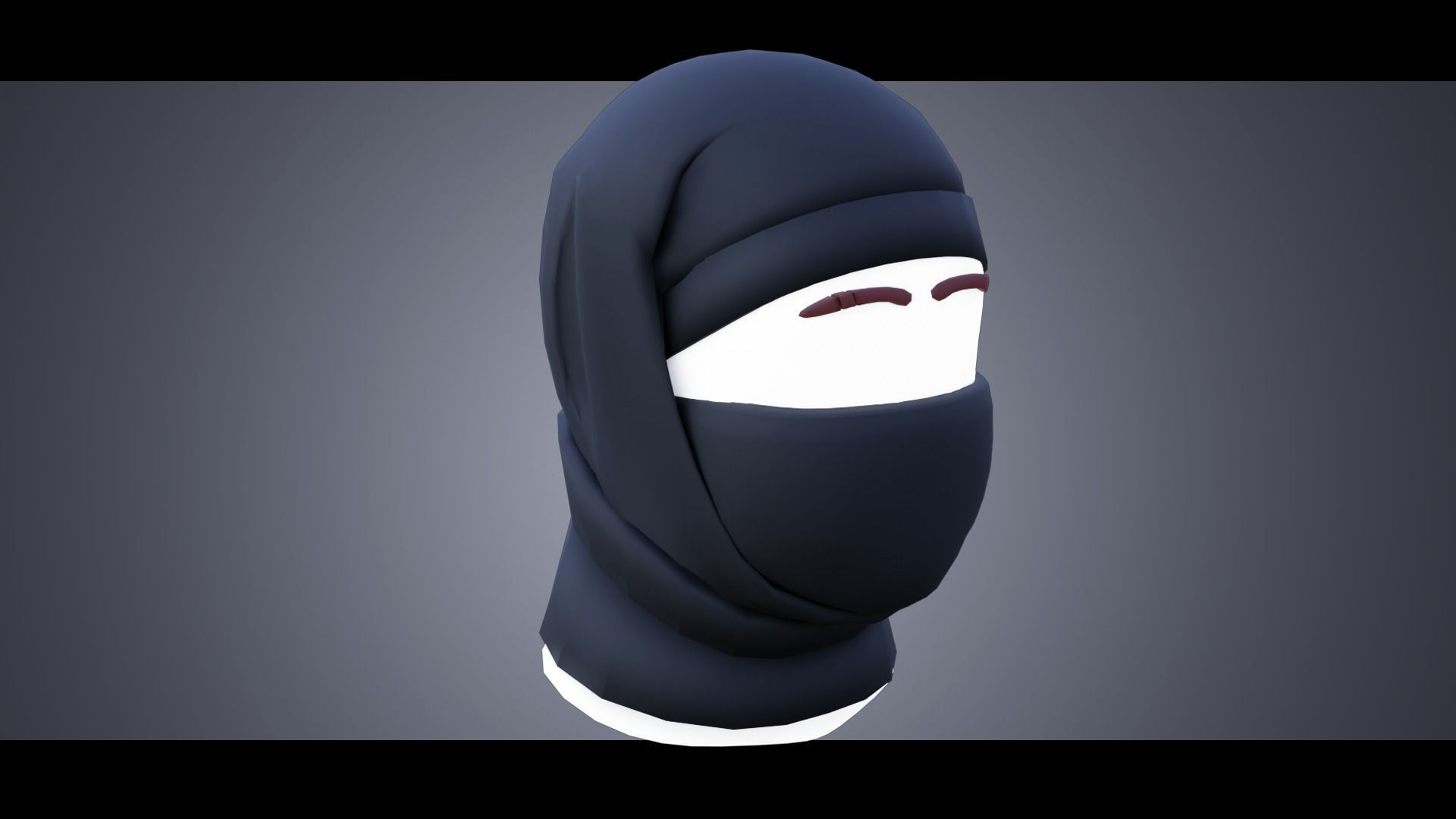 Base Stylized Haircuts 76-80 Low-poly 3D model_10