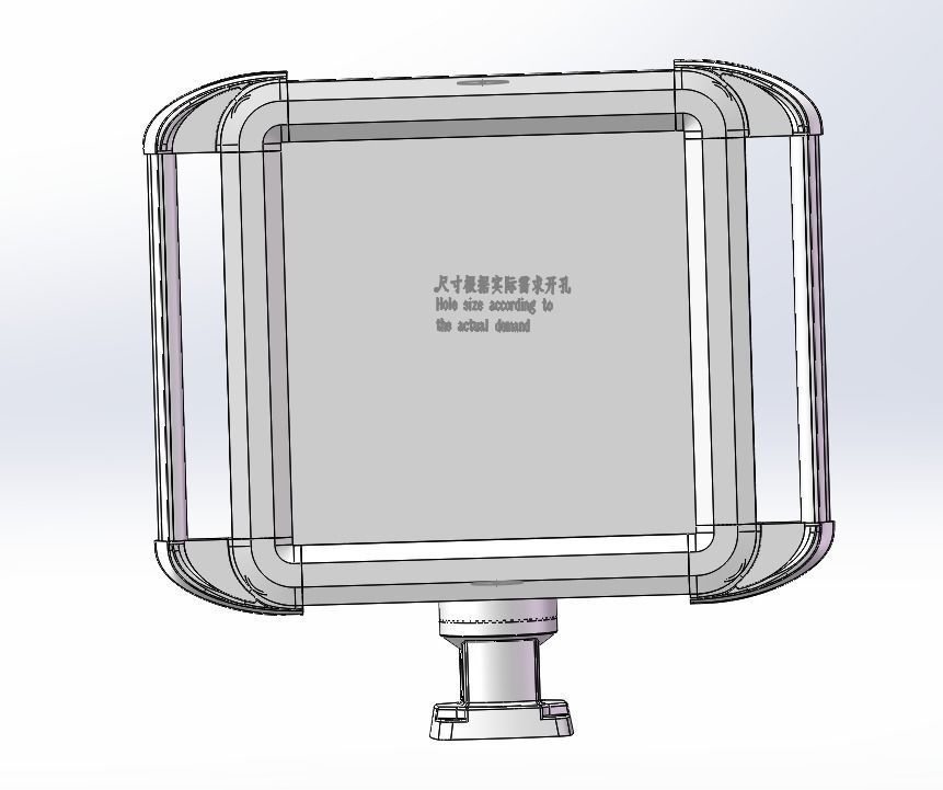 CNC machinemechanical oxButton box 3D model_3