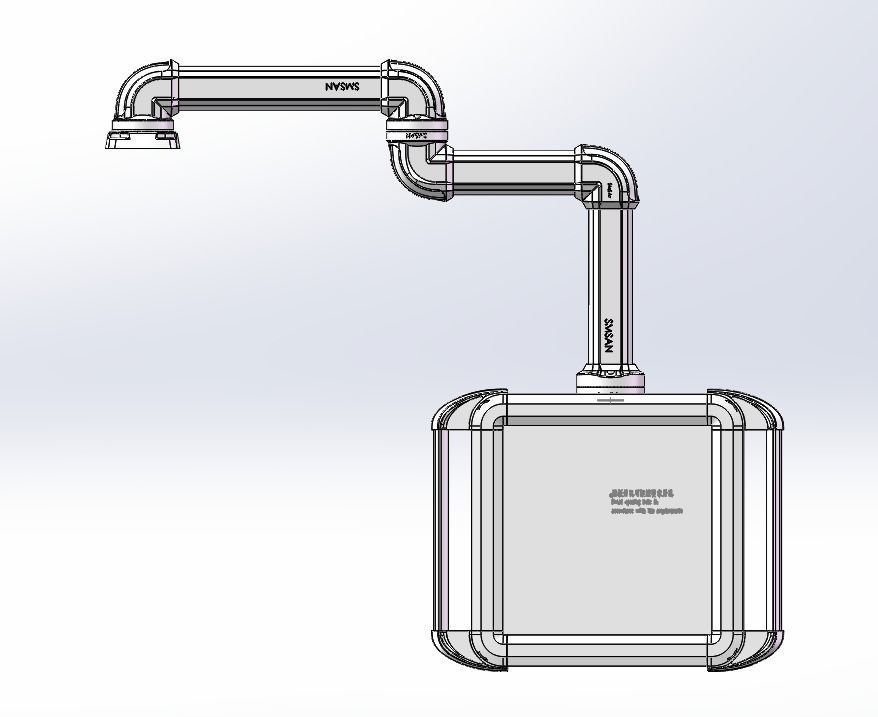 CNC machinemechanical oxButton box 3D model_8