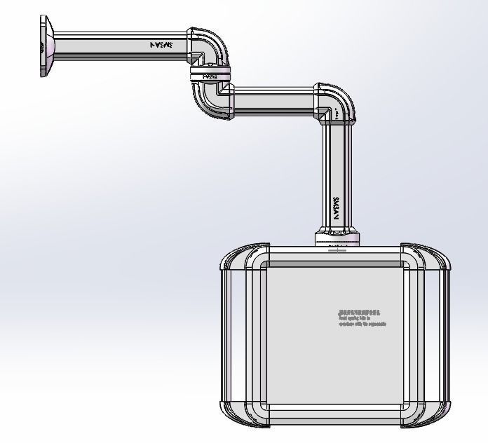 CNC machinemechanical oxButton box 3D model_14