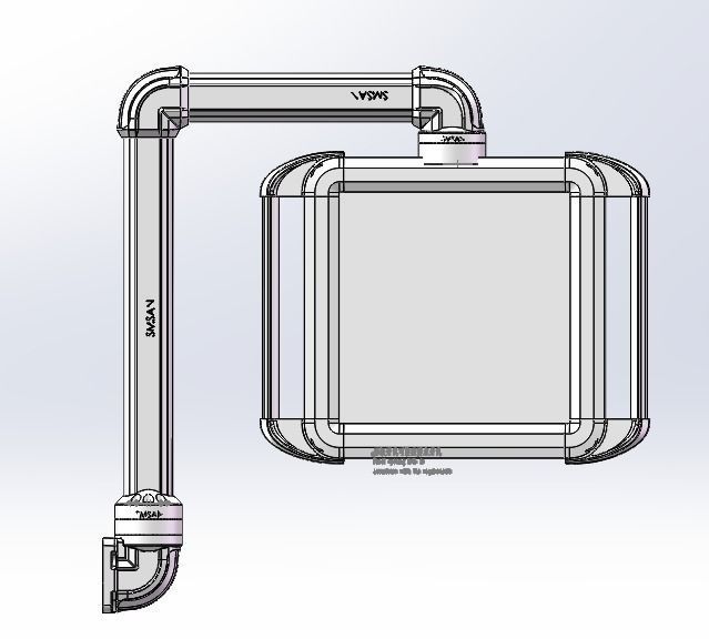 CNC machinemechanical oxButton box 3D model_5