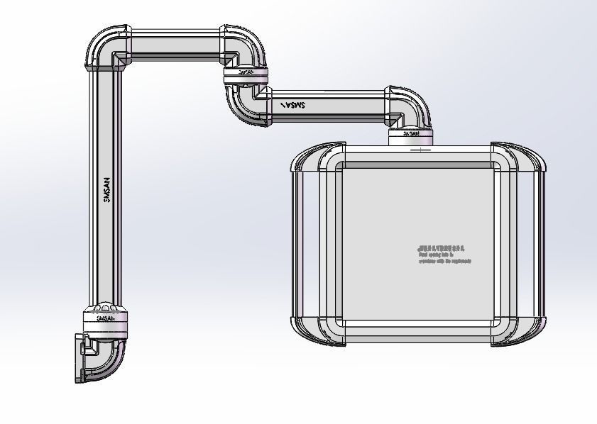 CNC machinemechanical oxButton box 3D model_11
