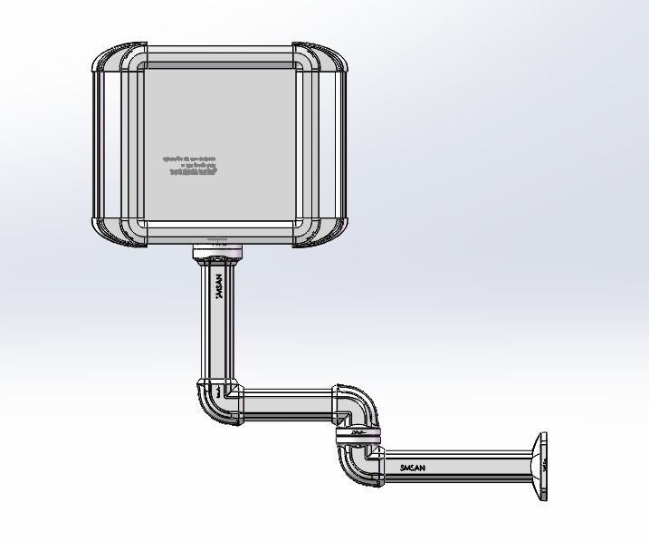 CNC machinemechanical oxButton box 3D model_6