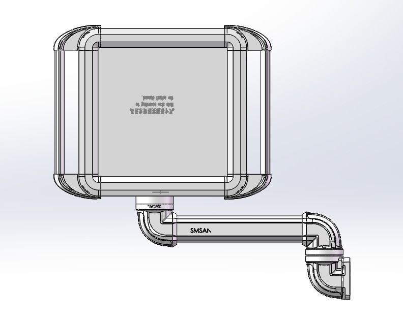CNC machinemechanical oxButton box 3D model_1