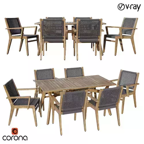 Quinn Rectangular dinning set