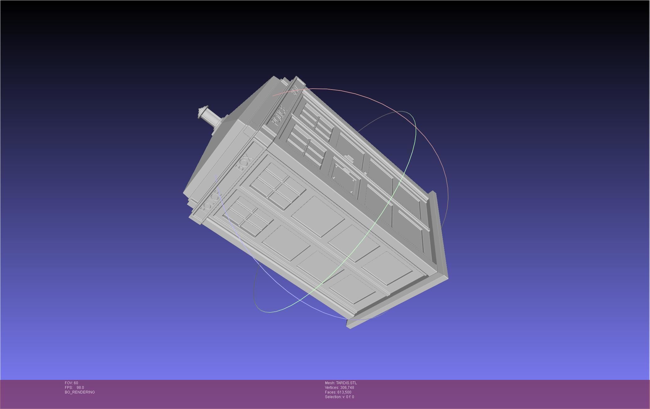 Doctor Who TARDIS Printable Model 3D model 3D printable | CGTrader