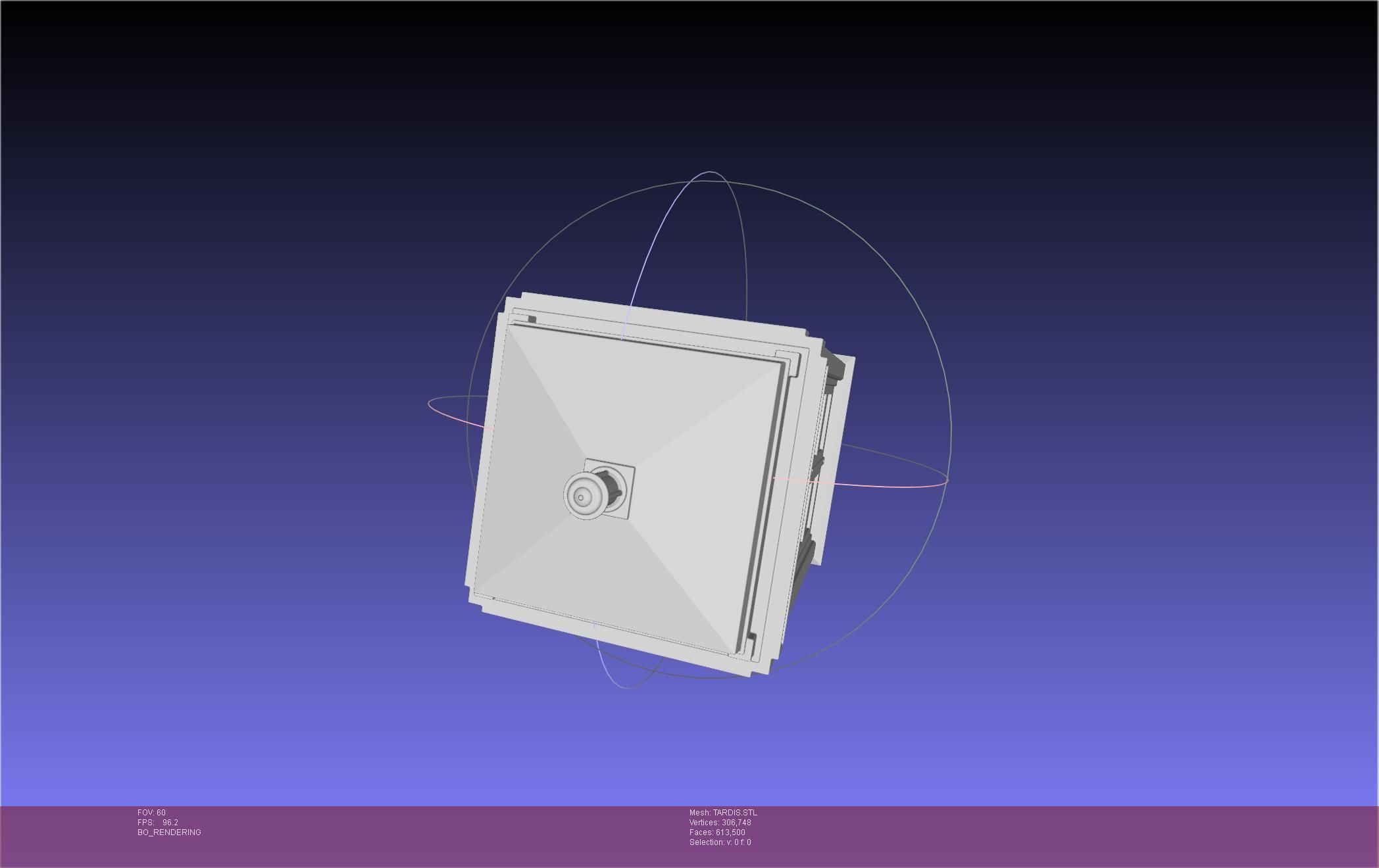 Doctor Who TARDIS Printable Model 3D model 3D printable CGTrader