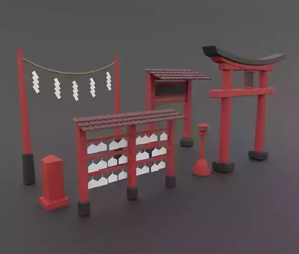Japanese Shrine Pack