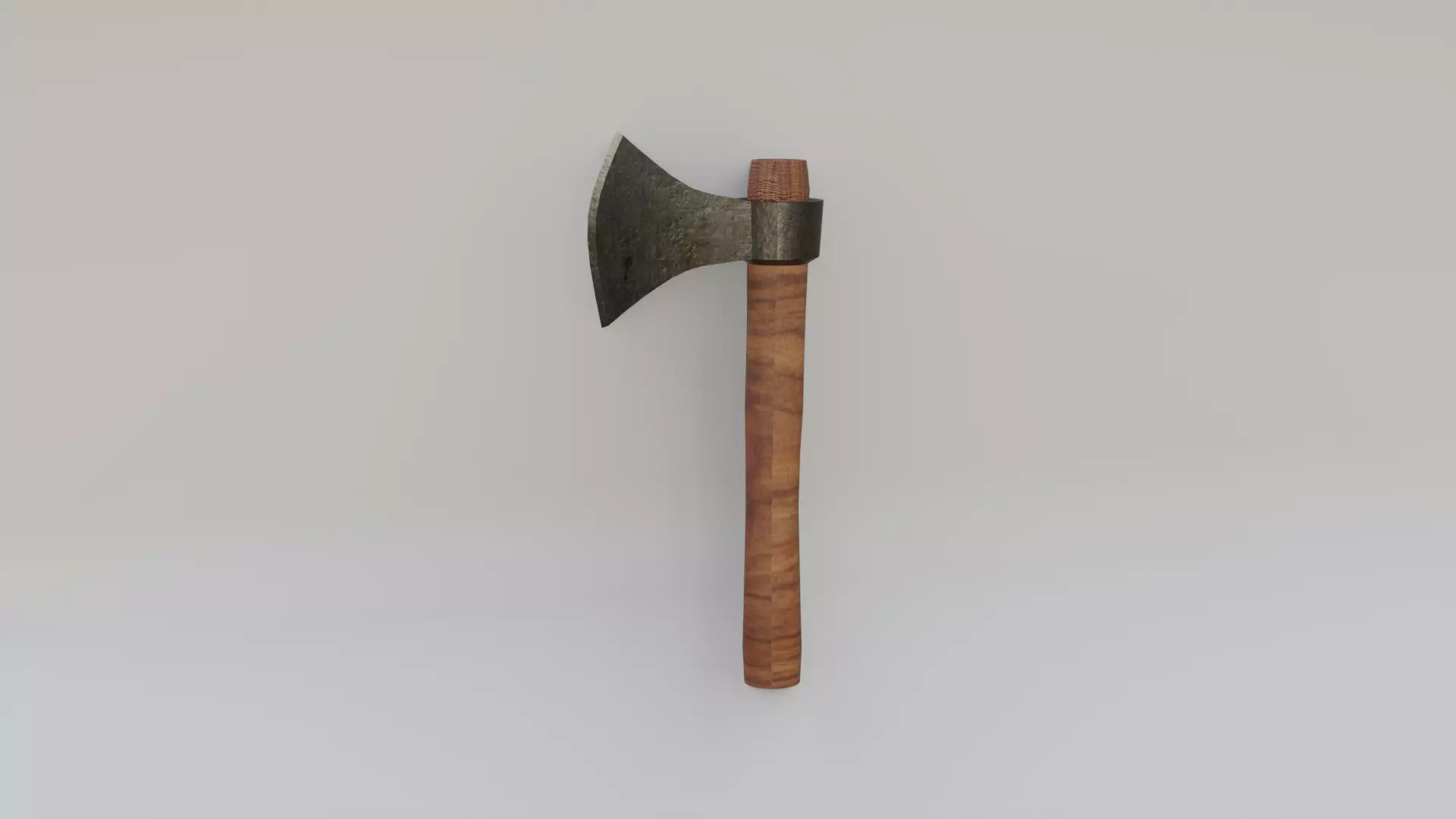 Melee Hatchet Low-poly 3D model
