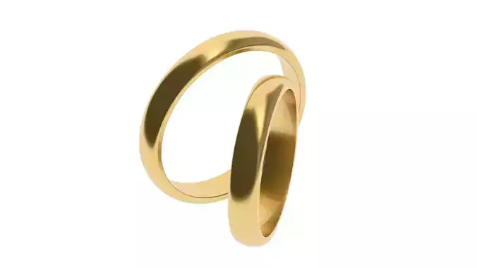 Simple Wedding band 34 65 SIZES