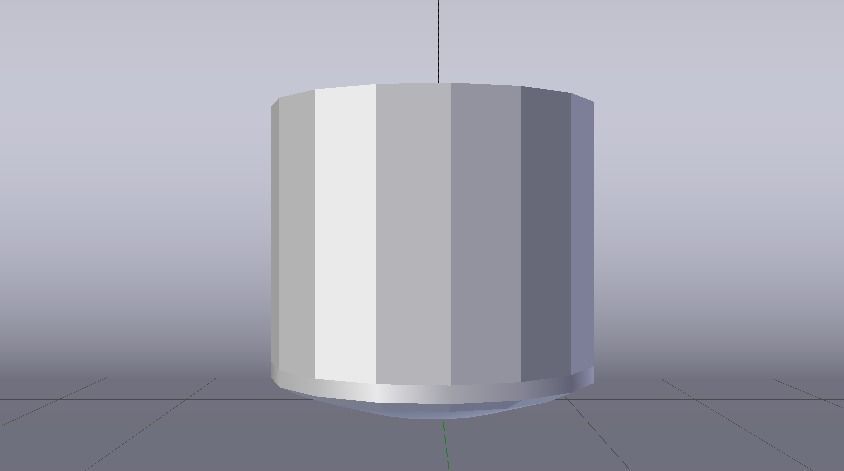 Glass 003 Low-poly 3D model_6