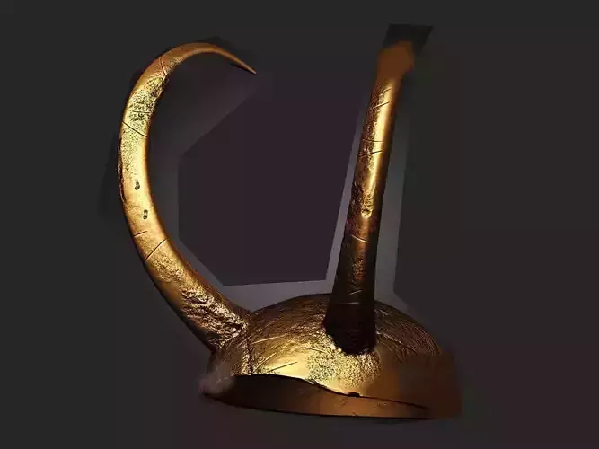 Alligator Loki Helmet  3D print model